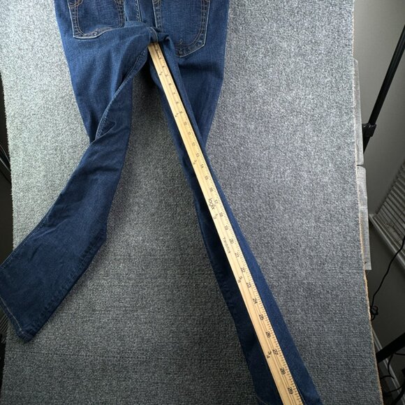 True Religion Women's Sz 29 Boot Cut Denim Blue Jeans Pants Designer Stretch - Picture 12 of 16